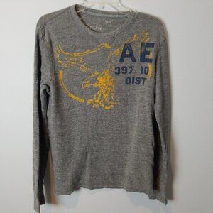American Eagle men's thermal knit shirt Small
